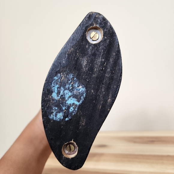 Vintage Brass Dolphins Figurine Statue Mid Century Decor - Picture 10 of 11